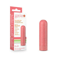 vibrating bullet in pink beside display box