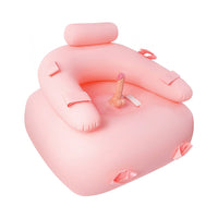 Pink get down on it inflatable sex cushion vibrating dildo example photo