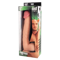 Product packaging of a 'Jumbo Giant Jim' product by Cock Stars on a white background