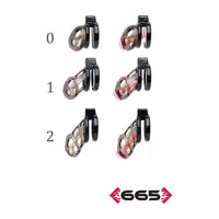 set of 3 different sizes cock chastity cage