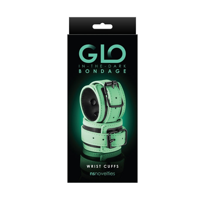 glo in the dark bondage wrist cuffs by ns novelties source adult toys