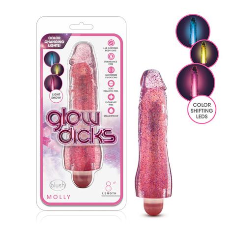 pink glow jelly vibrator