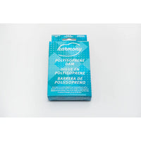 blue box of 6 pack on latex dental dams