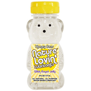 honey bear shaped bottle of personal lube 
