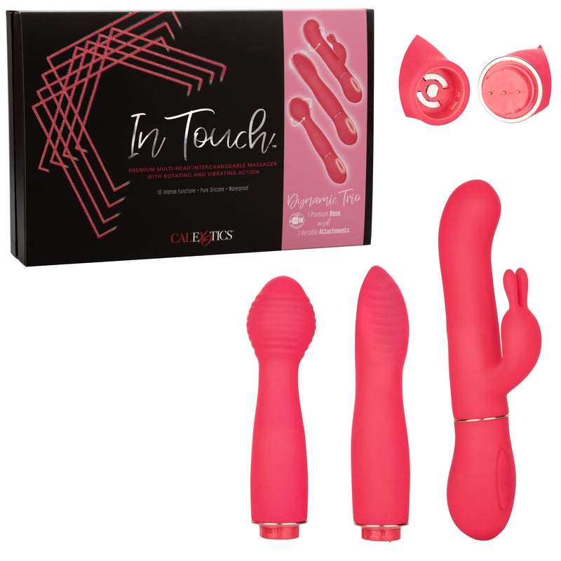 pink vibrator set with box