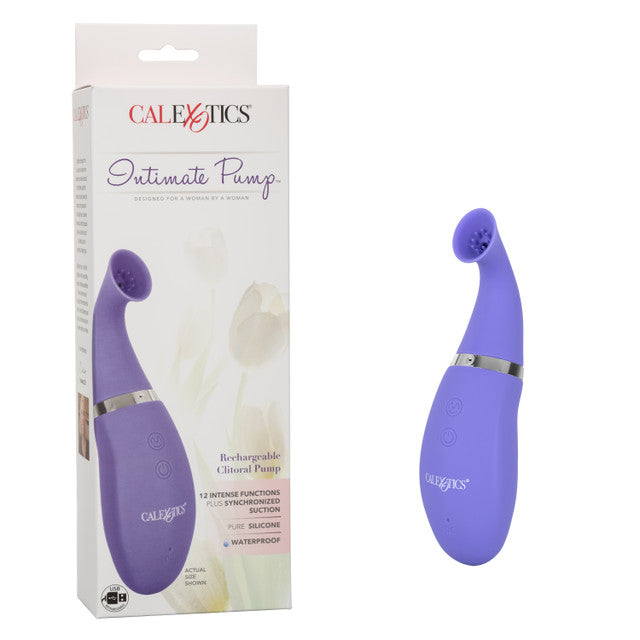 purple clitoral pump with box