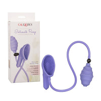 purple pussy pump with nubs and bulb pump handle