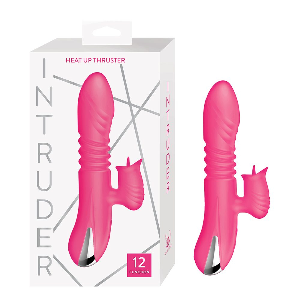 intruder heat up thruster vibrator with packaging