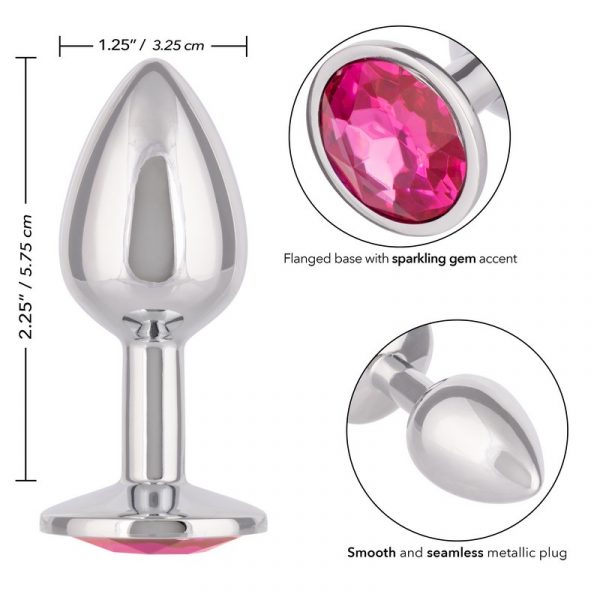 silver anal plug with specs