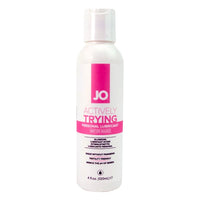 a bottle of jo actively trying lubricant