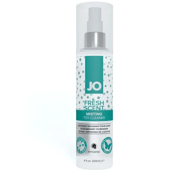 JO Fresh Scent Misting Toy Cleaner in a 4 fl. oz.
