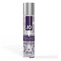 bottle of jo xtra silky silicone lube