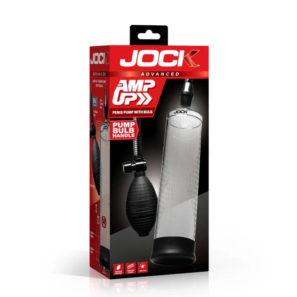 Jock Amp Up Penis Pump with Bulb by XR