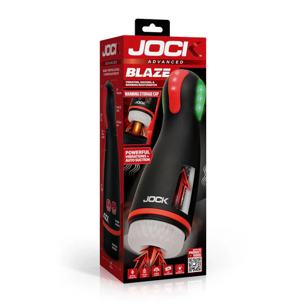 JOC Blaze masturbator packaging on a white background