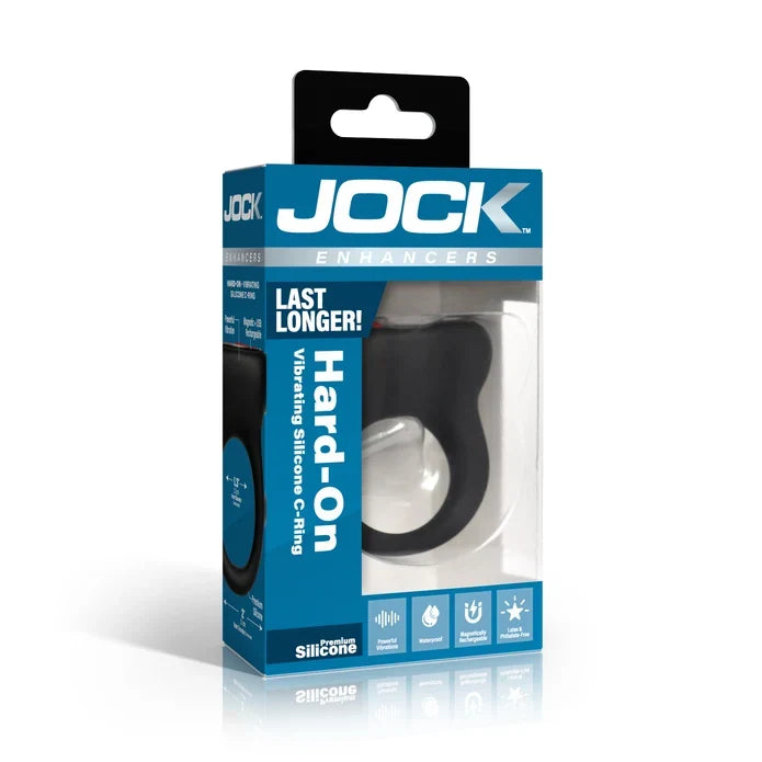 Jock Hard-On silicone ring packaging on a white background