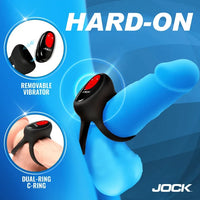 Sexual product with 'Hard-On' branding on a blue background