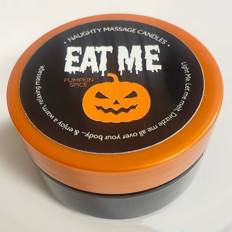 Kama Sutra Halloween Pumpkin Spice Massage Candles
