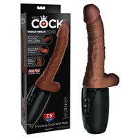 realistic thrusting vibrator