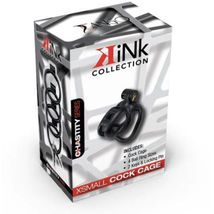 X-Small Locking Cock Chastity Cage by Kink | Source Adult Toys X-Small Locking Cock Chastity Cage by Kink | Source Adult Toys