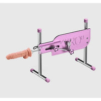kiiro pleasure drive sex machine with dildo on a white background
