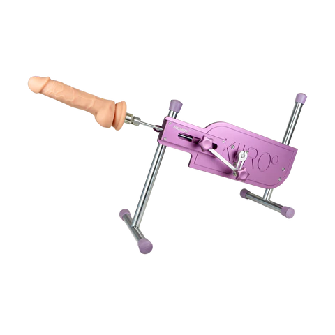 kiiro pleasure drive sex machine with dildo on a white background