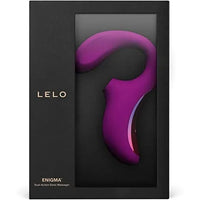 purple lelo dual vibrator with accessories and box
