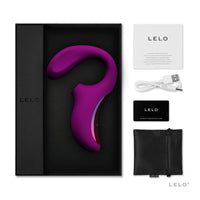 lelo curved vibrator with packaging an d accessories