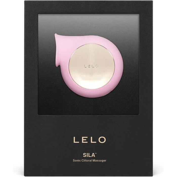 pink lelo sila clitoral vibrator in box packaging