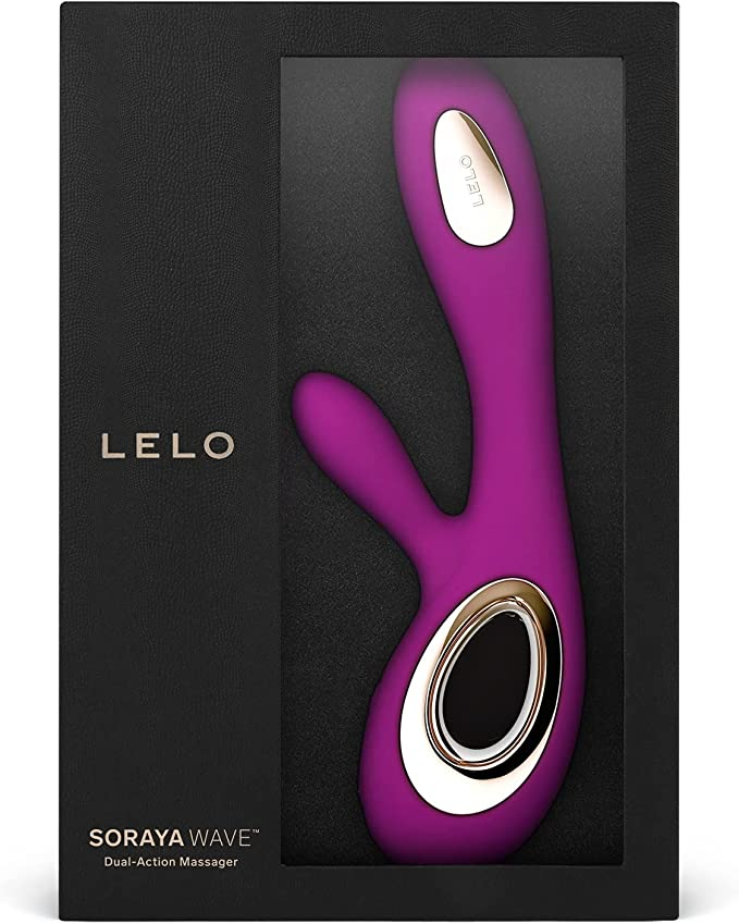 lelo purple rabbit vibrator in package
