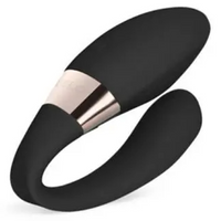 black c shaped vibrator