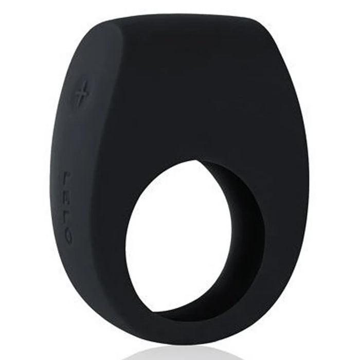 black cock ring on white background