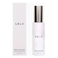 lelo toy cleaning pray bottle beside box packaging