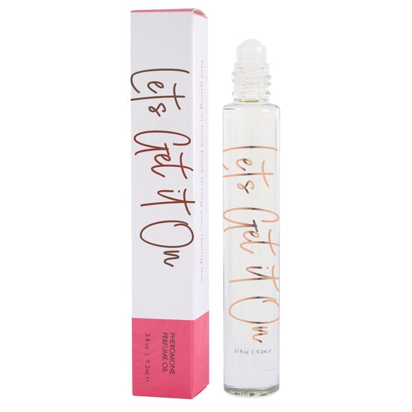 LET'S GET IT ON PERFUME OIL WITH PHEROMONES - FRUITY - FLORAL 0.3OZ | 9.2ML