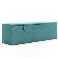 teal rectangle box