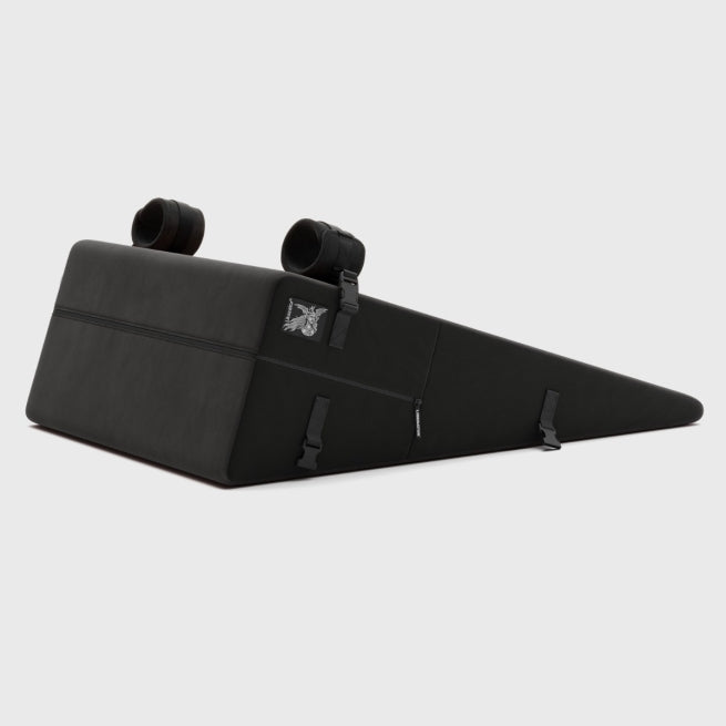black ramp with cuffs