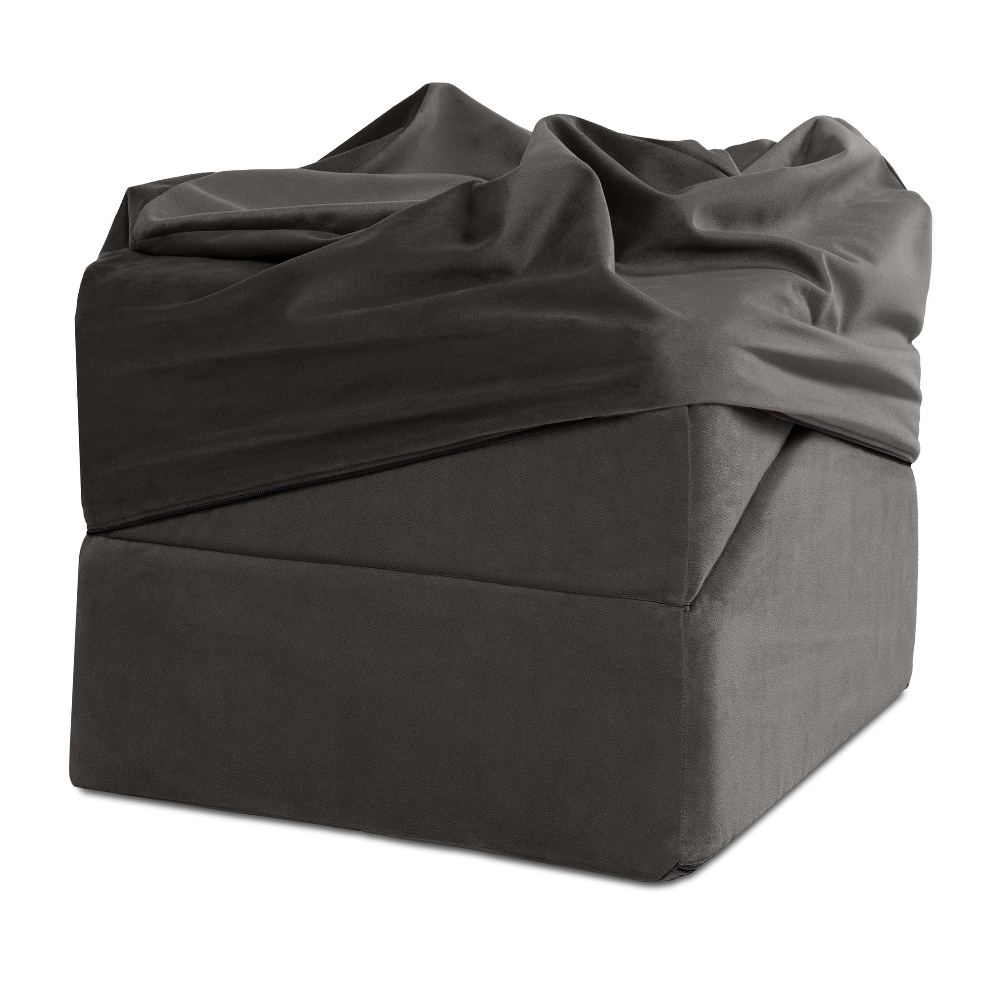 flip ramp folded up to look like a foot stool