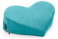 teal heart wedge