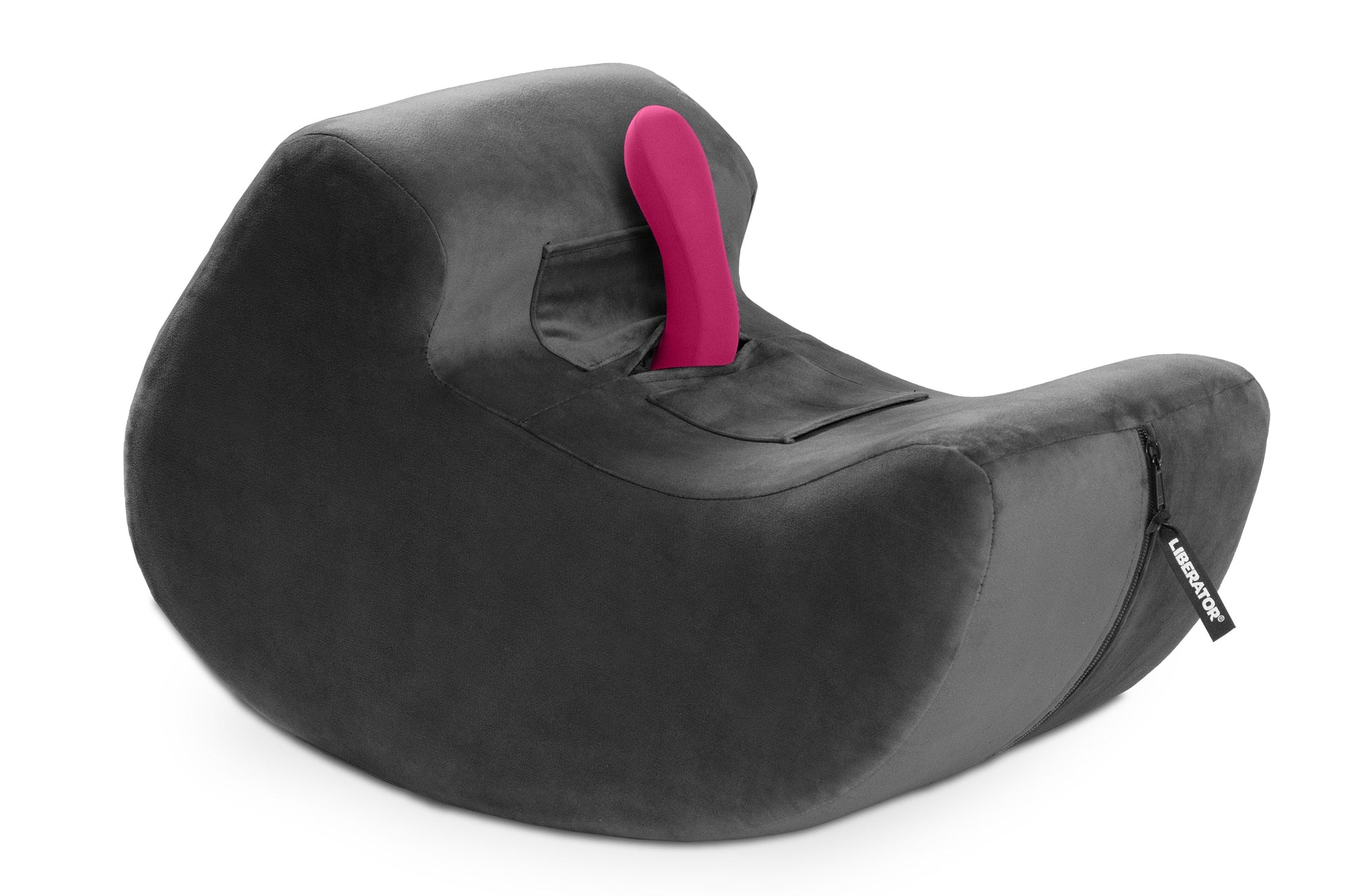 black curved rocker wedge with vibrator