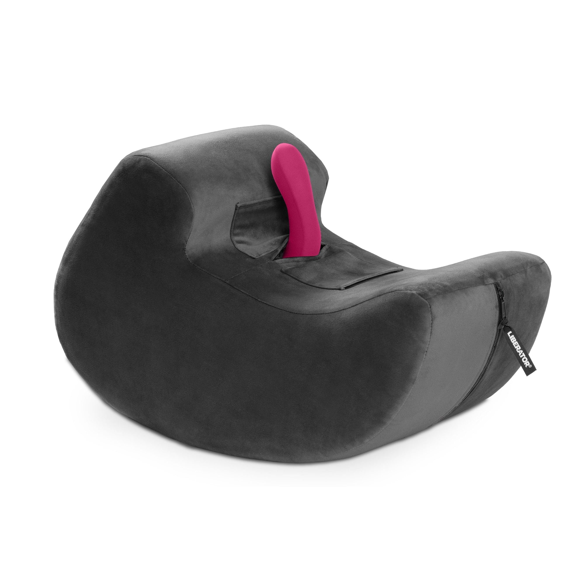 black curved rocker wedge with vibrator