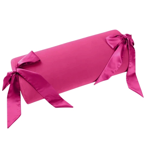 pink round bondage pillow
