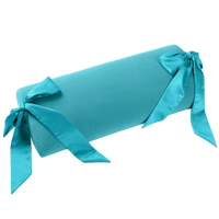 turquoise round bondage pillow