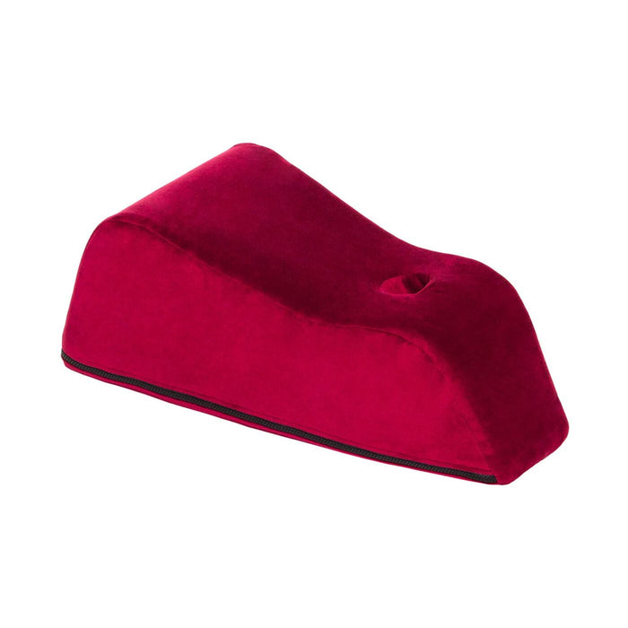 red toy mount