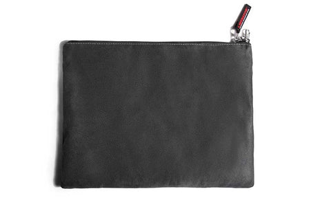 toy storage bag in grey