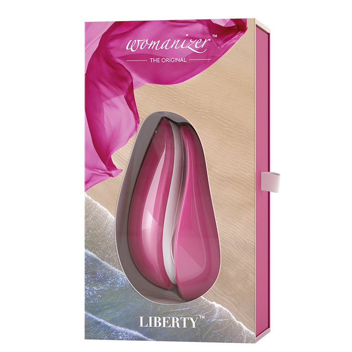 pink liberty clitoral suction vibrator