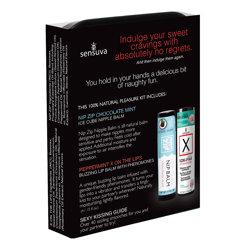 2 chap stick size nipple balms on the back of package