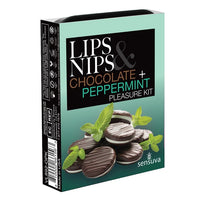 a box of lips nips and chocolate pepermint kit