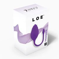 Rose vibrator with clitoral licker and  attached bullet