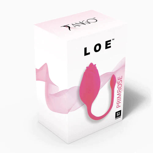 Rose vibrator with clitoral licker and  attached bullet