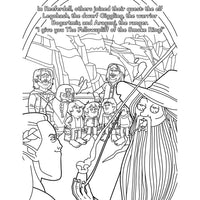 lord of the smoke coloring page