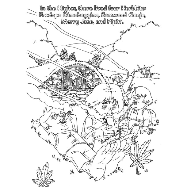 lord of the smoke coloring page